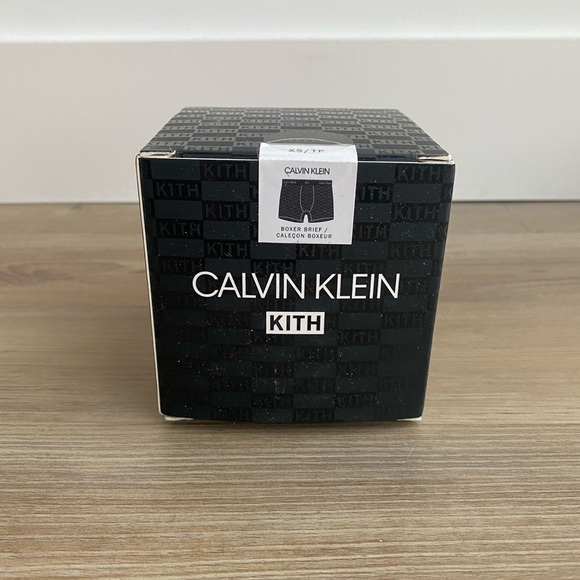 KITH FOR CALVIN KLEIN CLASSIC BOXER BRIEF in Black - Picture 2 of 3